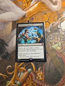 Behold The Sinister Six! MTG Marvel's Spider Man - Pack Fresh - - Image 1