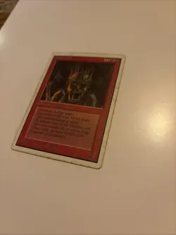 Goblin King - Unlimited Edition MTG (1993) Magic the Gathering Played See Pics - Image 2