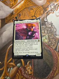 Arachne, Psionic Weaver MTG Marvel's Spider Man - Pack Fresh - - Image 1