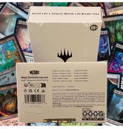 MTG Secret Lair Jurassic World: Life Breaks Free Non-Foil Sealed - Image 1