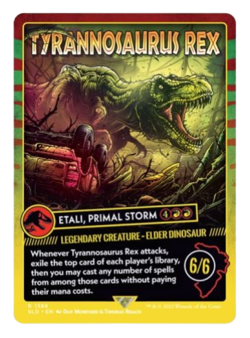 MTG Secret Lair Jurassic World: Life Breaks Free Non-Foil Sealed - Image 5