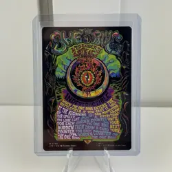 MTG Magic The Gathering The One Ring Borderless Poster NM Lord Of The Rings LOTR - Image 1