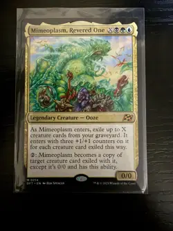 Mimeoplasm, Revered One M MTG Aetherdrift M/NM, English - Image 1
