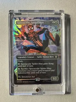Spectacular Spider-Man (0239) (Borderless) (Textured Foil) MTG - Image 1