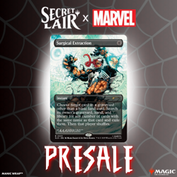PRESALE Surgical Extraction #2003 REG MTG Secret Lair Spider-Man Venom (Colors) - Image 1