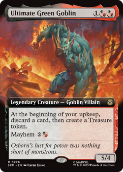 Ultimate Green Goblin (FOIL) x1 - MTG Marvel's Spider-Man SPM #276 - Image 1