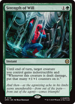 Strength of Will (FOIL) x1 - MTG Marvel's Spider-Man SPM #118 - Image 1