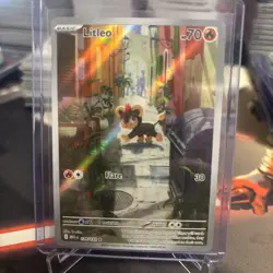 Litleo 139/132 Illustration Rare Pokemon Card Mega Evolutions - English TCG - Image 1