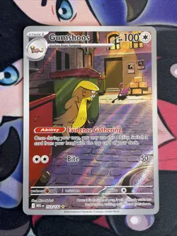 Gumshoos Illustration Rare Mega Evolution 153/132 Pokemon TCG Mint - Image 1