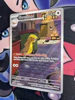 Gumshoos Illustration Rare Mega Evolution 153/132 Pokemon TCG Mint - Image 3