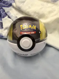Pokemon TCG PokeBall Tin Pack C21 [ Ultra Ball ] NEW 3 Booster Pack - Image 1