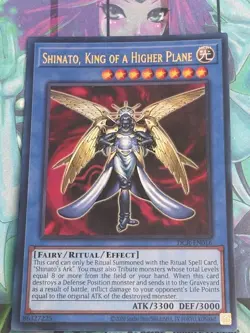 Yugioh Shinato, King of a Higher Plane DCR-EN016 Dark Crisis 25th Anniversary NM - Image 1