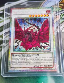 Yugioh Asian English Black Rose Dragon CR09-AES14 PSE Topper Original - Image 1
