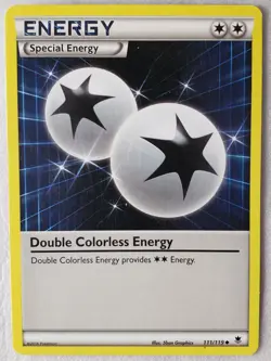 Double Colorless Energy 111/119 PL - XY Phantom Forces Pokemon Card - Image 1