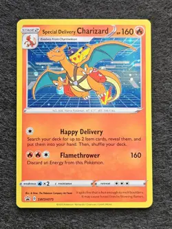 Special Delivery Charizard SWSH075 SWSH: Sword & Shield Promo Cards Holo - Image 1