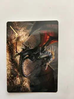 Cavern-Hoard Dragon Art Card (Gold-Stamped Signature) Art Series: Universes... - Image 1