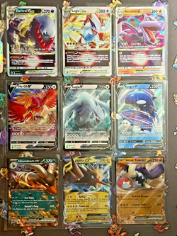 ALL EX - 9 Ultra Rare Pokemon Cards - binder bundle card lot - LUGIA - LP-NM - Image 1