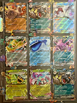 ALL EX- 9 Ultra Rare Pokemon Cards - binder bundle card lot - LP-NM - Image 1