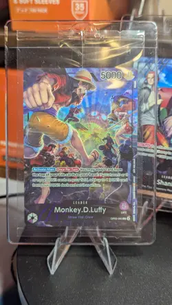 One Piece Trading Card Game Set - Luffy, Shanks, Boa Hancock - Image 2