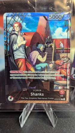 One Piece Trading Card Game Set - Luffy, Shanks, Boa Hancock - Image 4
