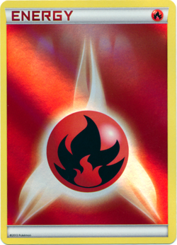 Fire Energy Reverse Holo 2013 Pokemon Card NM - Image 1
