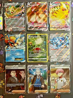 ALL EX/VMAX/ART - 9 Ultra Rare Pokemon Cards - binder bundle card lot - LP-NM - Image 1