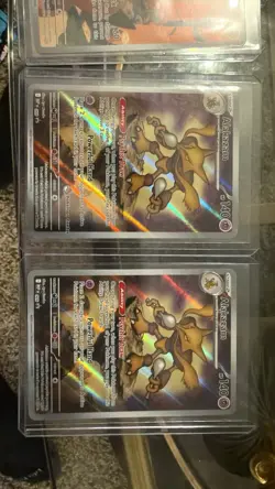 Pokemon Center Alakazam 009 Pokemon Mega Evolutions - PC ETB Promo 2 CARDS - Image 1