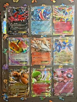 ALL EX - 9 Ultra Rare Pokemon Cards - binder bundle card lot - LP-NM - Image 1