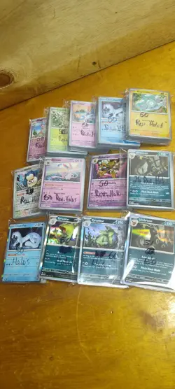 Pokemon Card Lot of 607 Reverse Holo and Holo Pokemon Cards - Image 2