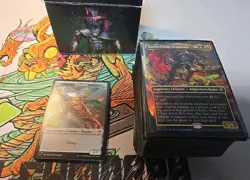 MTG: Outlaws of Thunder Junction GRAND LARCENY Commander Deck. Opened & Sleeved - Image 1
