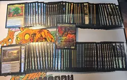 MTG: Outlaws of Thunder Junction GRAND LARCENY Commander Deck. Opened & Sleeved - Image 3