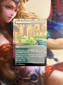 Selesnya Sanctuary (Extended Art) - Double Masters 2022 - Near Mint - MTG - Image 1
