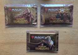 Magic The Gathering Modern Horizons Booster Pack X3 factory sealed - Image 1