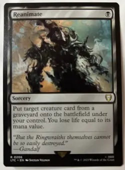 Reanimate Commander: the Lord of the Rings: Tales of Middle-Earth Regular - Image 1