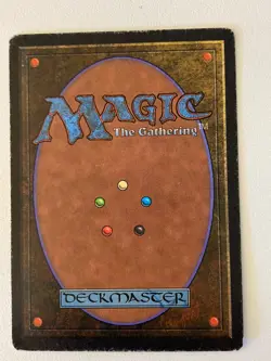 Magic the Gathering MTG Arabian Nights Wyluli Wolf Dark MP (Beta Bob) - Image 2