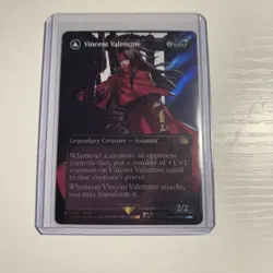 Vincent Valentine (Borderless) (Surge Foil) Final Fantasy Foil - Image 1
