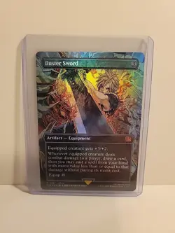 Buster Sword (Borderless) Final Fantasy Foil - Image 1