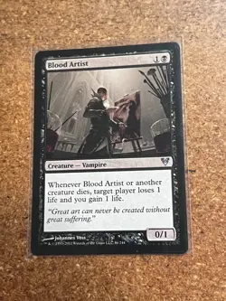 Magic The Gathering # Blood Artist - Image 3