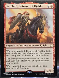 Varchild, Betrayer of Kjeldor #28 Commander 2018 Regular Rare - Image 1