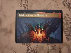 MTG Mishra Claimed by Gix NM Condition The Brothers' War Non-Foil Mythic Magic - Image 2