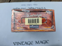 FACTORY SEALED 1997 Weatherlight Booster Box ~MTG/Magic ~ Lotus Vale, Null RodU - Image 5