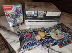 pokemon prismatic evolutions ETB sealed box two blister packs of your choice. - Image 4