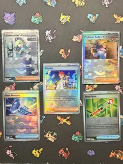 TRAINER POKE BALL LOT - Prismatic Evolutions - Pokemon binder bundle card - NM - Image 1