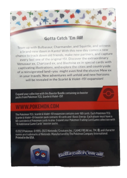 Pokemon TCG Scarlet and Violet 151 Booster Bundle 6 booster packs NEW 820650853210 - Image 2