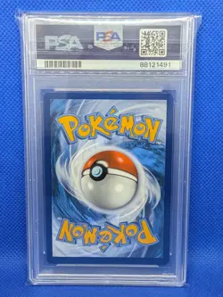 2024 POKEMON PAF EN-PALDEAN FATES SPECIAL ILLUSTRATION RARE #232 MEW EX PSA 9 - Image 2