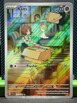 Ralts 211/198 Scarlet & Violet Base Set Pokemon TCG Illustration NM Condition - Image 1