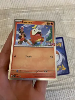Pokemon Grand Adventure Horizons Promos Fuecoco & Sprigatito SVP 191 SVP 192 - Image 3