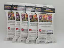 Pokemon TCG Sword & Shield Darkness Ablaze (5) Sleeved Booster Packs - Image 2