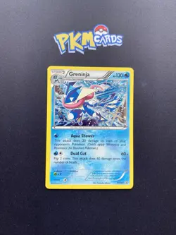 Pokemon TCG Greninja XY162 Black Star Promo LP. - Image 1