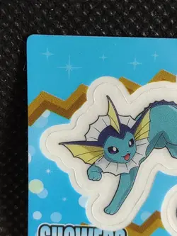 Vaporeon Pokemon Snack Sticker Tohato Nintendo Japanese Rare 2 - Image 2